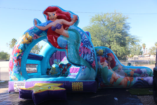 The Little Mermaid Slide Jumper